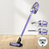 Cordless Stick Vacuum Cleaner 150W HEPA Handheld Purple Grey