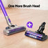 Cordless Stick Vacuum Cleaner 150W HEPA Handheld Purple Grey