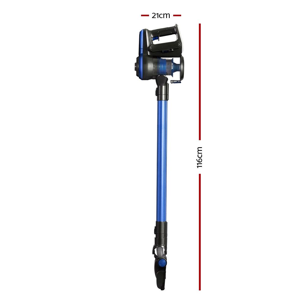 Devanti Cordless Handheld Vacuum Cleaner 250W 20000Pa Brushless HEPA Blue