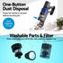 Stick Vacuum Cleaner Brushless Cordless 350W Blue