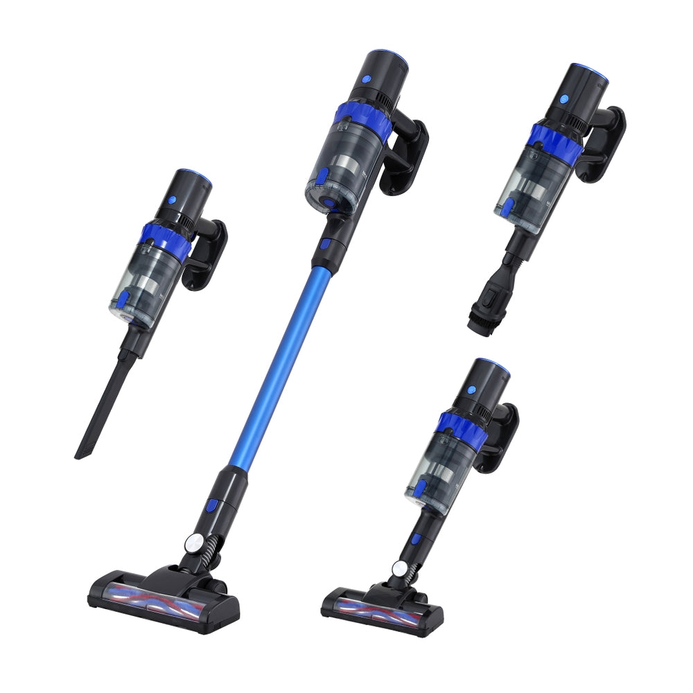 Stick Vacuum Cleaner Brushless Cordless 350W Blue