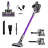 Devanti Cordless Stick Vacuum Cleaner 120W 12000Pa Bagless HEPA Purple
