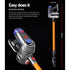 Cordless Handstick Vacuum Cleaner 150W 10000Pa HEPA Gold Grey