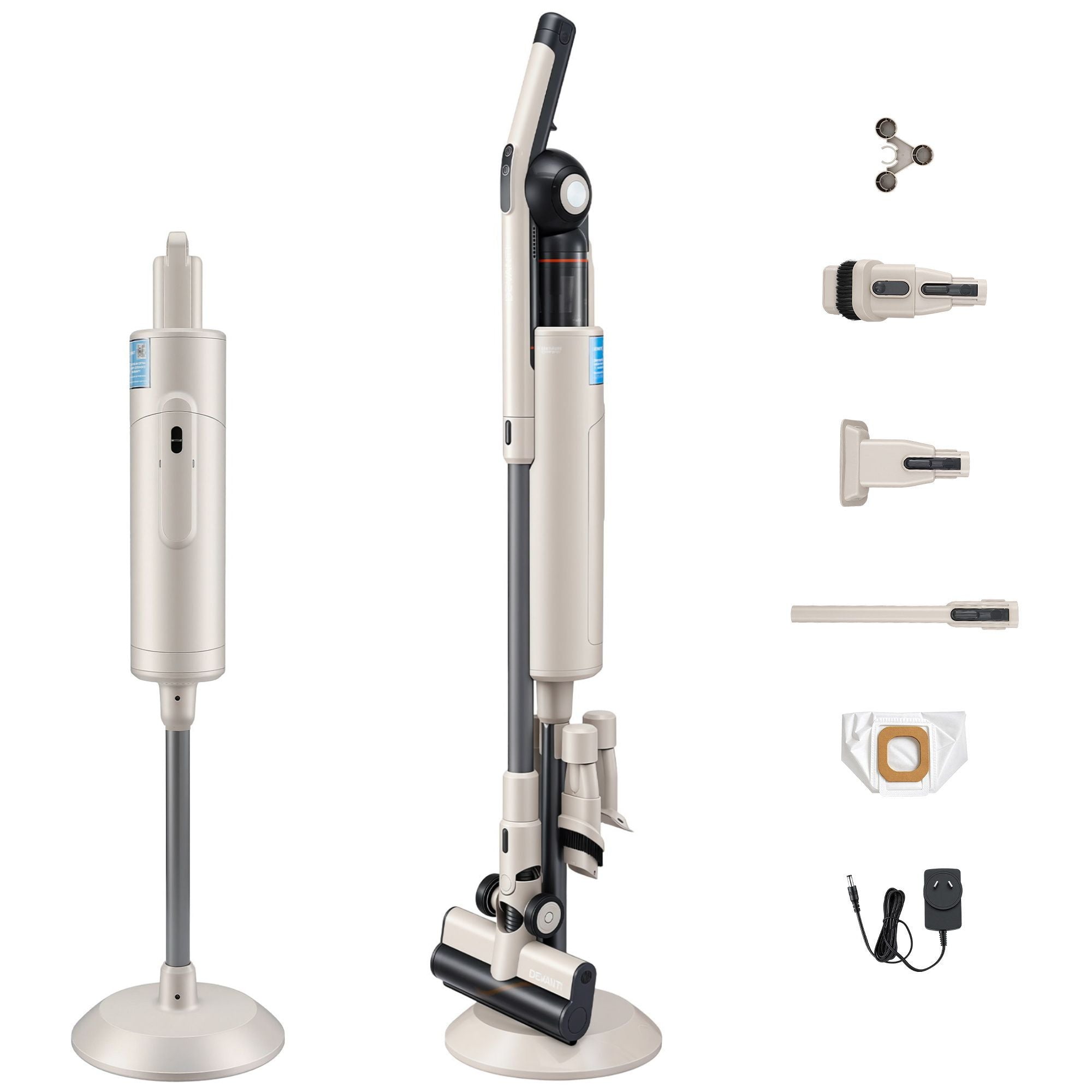 Cordless Stick Vacuum with Auto‑Empty Station – 18kPa, LED Brush, 60‑Day Dust