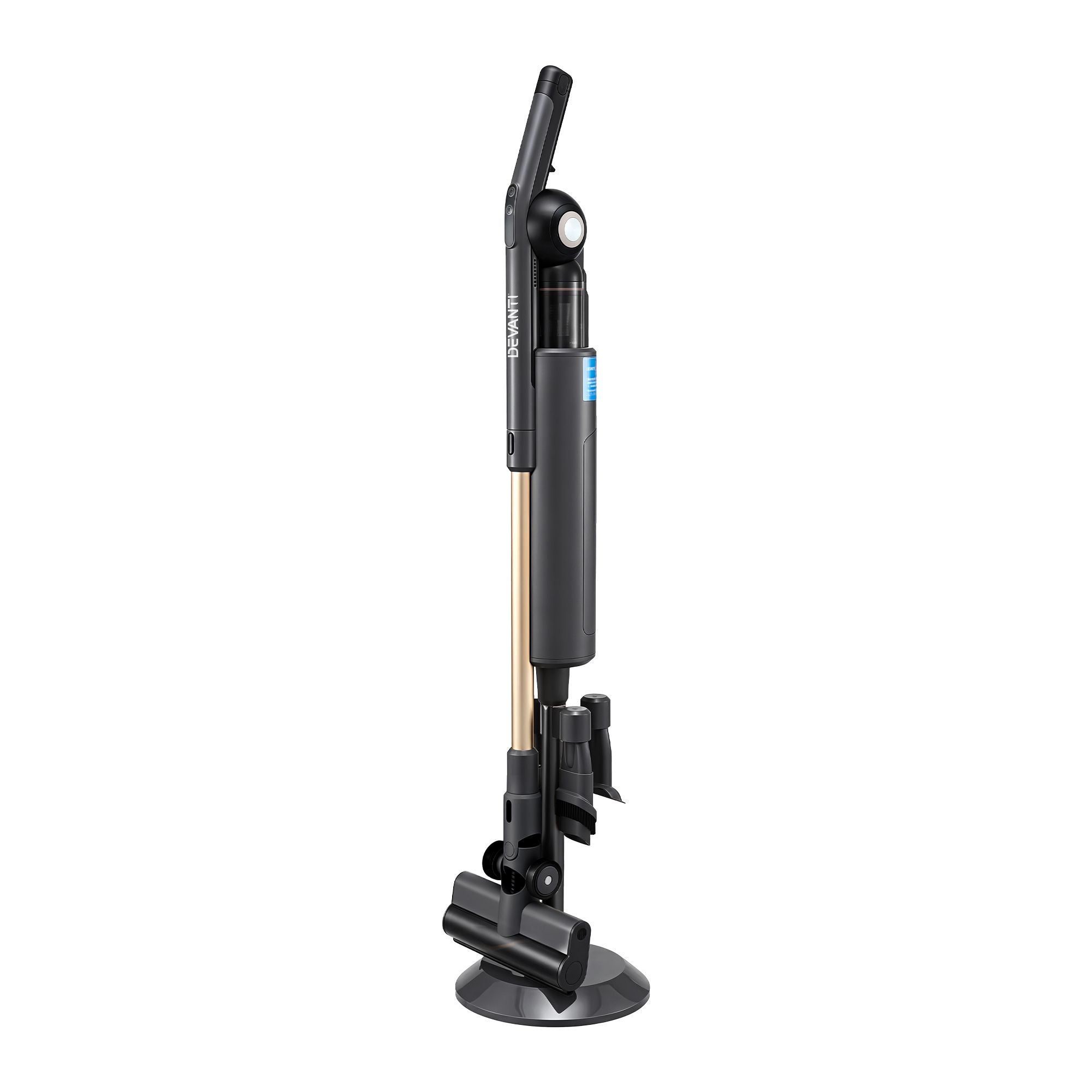 Cordless Stick Vacuum with Auto‑Empty Station – 18kPa, LED Brush, Smart Hub