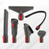Devanti 6pc Vacuum Attachment Tool Kit for Dyson V5 V7 V8 V10 V11 Crevice Brush