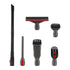 Devanti 6pc Vacuum Attachment Tool Kit for Dyson V5 V7 V8 V10 V11 Crevice Brush
