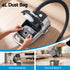 DEVANTI Bagged Vacuum Cleaner Powerful Suction for Carpet Wood Tile Floor