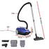 DEVANTI Bagged Vacuum Cleaner Powerful Suction for Carpet Wood Tile Floor