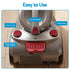 2000W Bagless Canister Vacuum Cleaner 25kPa Suction 4L Dual HEPA Filter Red