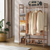 Open Wardrobe with 8 Display Shelves