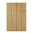 Bamboo Wardrobe Clothes Storage 8 Doors with 7 Shelves