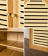 Bamboo Wardrobe Clothes Storage 8 Doors with 7 Shelves
