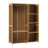 Open Wardrobe Clothes Rack 5 Shelves with Hanging Rail