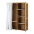 Open Wardrobe Clothes Rack 5 Shelves with Hanging Rail
