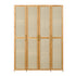 Oikiture Wardrobe Storage Cabinet Large Cupboard 4 Doors 10 Shelves