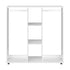 Portable Double Wardrobe Open Clothes Rack