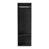 Open Wardrobe Shelf Unit 2 Shelves Hanging Rail Black