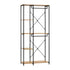 Large Open Wardrobe Hanging Rail 5 shelves