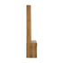 Hall Tree Coat Rack with Bench – Entryway Storage Wardrobe Shelf Natural