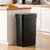 Artiss Rubbish Bin 50L Sensor Kitchen Automatic Motion Plastic Touchless Black