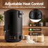 6L Wax Melter Candle Making 1520W Melting Pot Furnace Quick Pour Spout Soy Soap