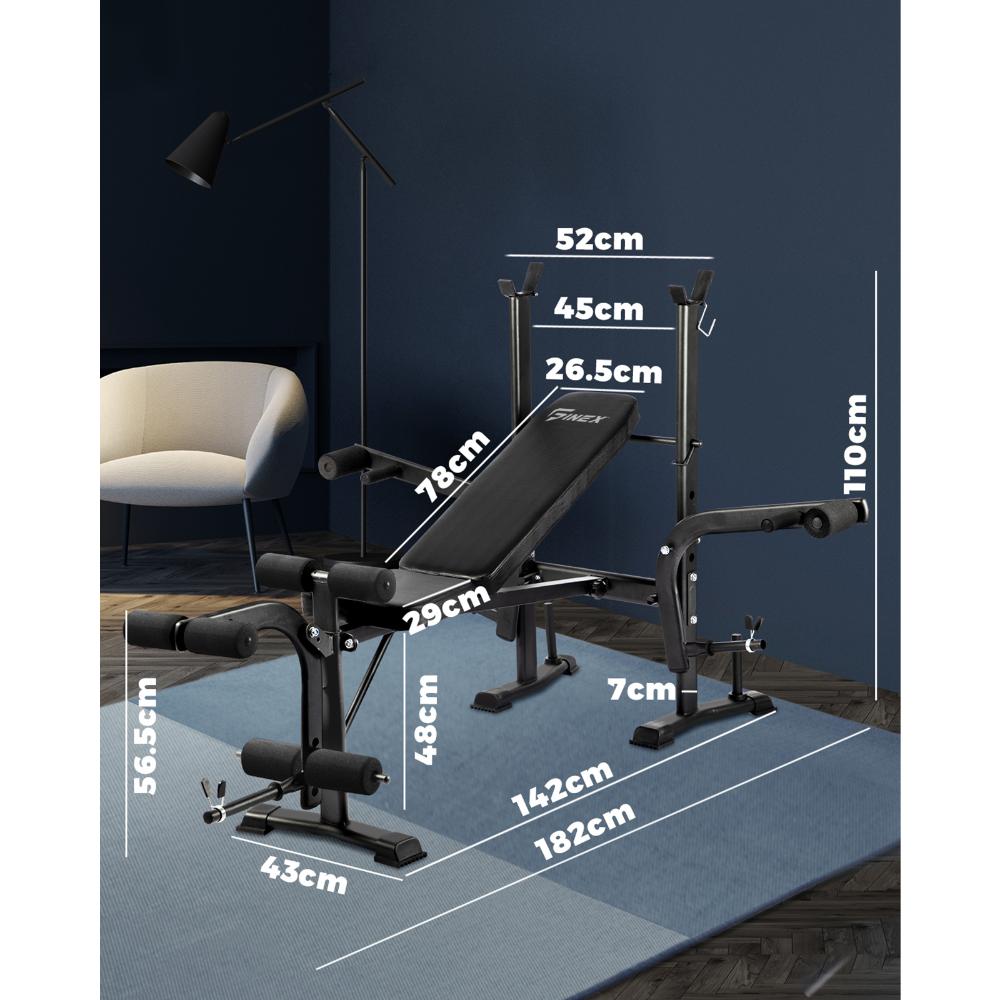 Press Weight Bench 8in1 Multi-Station Fitness