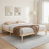 Artiss BRUNO King Pine Wooden Bed Frame Platform Slat Base 300kg 205x187cm