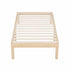 Artiss Bed Frame Single Size Wooden Base Mattress Platform Timber Pine BRUNO