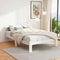 Artiss Bed Frame Double Size Wooden White JADE