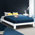 Bed Frame Double Size Wooden Bed Base JADE Timber Foundation Mattress