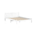 Artiss Double Pine Wood Bed Frame White Solid Timber Slatted Base