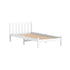 Artiss Single Bed Frame Wooden Pine Slat Base White Kids Adult