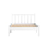 Artiss Single Bed Frame Wooden Pine Slat Base White Kids Adult