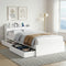 Bed Frame King Single Size with Charging Ports and 2 Drawers AURA