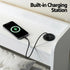 Bed Frame King Single Size with Charging Ports and 2 Drawers AURA