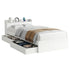 Bed Frame King Single Size with Charging Ports and 2 Drawers AURA