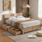 Artiss Queen Size Bed Frame with 2 Drawers Bedroom Furniture