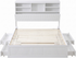 Artiss King Single Bed Frame and 2 Bedside Table Bedroom Furniture Set