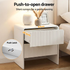 Artiss King Single Bed Frame and 2 Bedside Table Bedroom Furniture Set