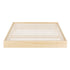Odin Floating Bed Frame Queen – Pine Wood with LED Lights 209×157cm