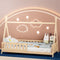 Kids House Bed Frame Wooden Single Bed Oak Pine Wood