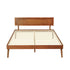 Artiss Bed Frame Queen Size Wooden Bed Base Walnut SPLAY