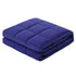 Giselle 9KG Adults Size Anti Anxiety Weighted Blanket Gravity Blankets Royal Blue