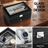 12 Grids Watch Box Organizer Case Jewelry Display Storage Showcase