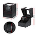 Watch Winder Box Automatic Single Quiet Carbon Fibre Black