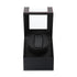 Watch Winder Box Automatic Single Quiet Carbon Fibre Black