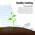 2x50m Weed Mat 110GSM Weed Control Mat Plant