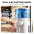 5L Bench Top Water Cooler Dispenser with Filter 2 Taps Countertop Water Purifier
