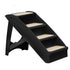 PaWz Pet Ramp Indoor Dog Steps Stair Black-1864184496140718080
